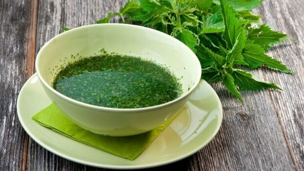 Infusión con ortigas