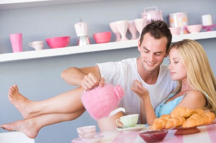 Relaciones entre un hombre y una mujer