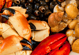 mariscos para aumentar la potencia en los hombres