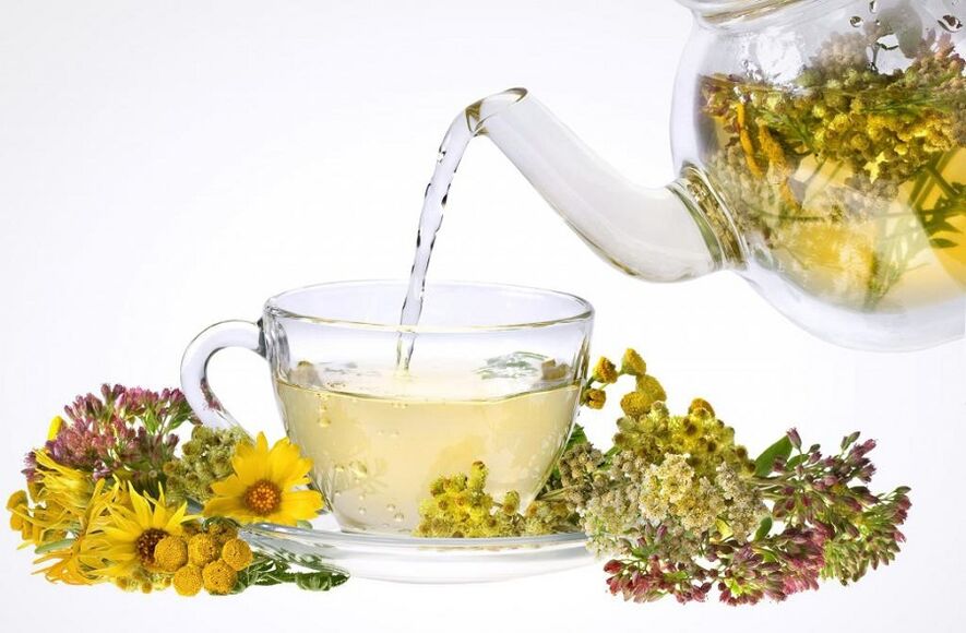 té de hierbas para aumentar la potencia